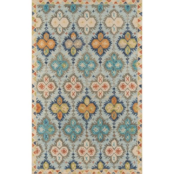 Momeni Hand Tufted Tangier Rectangle Rug, Blue - 5 x 8 ft. TANGITAN17BLU5080